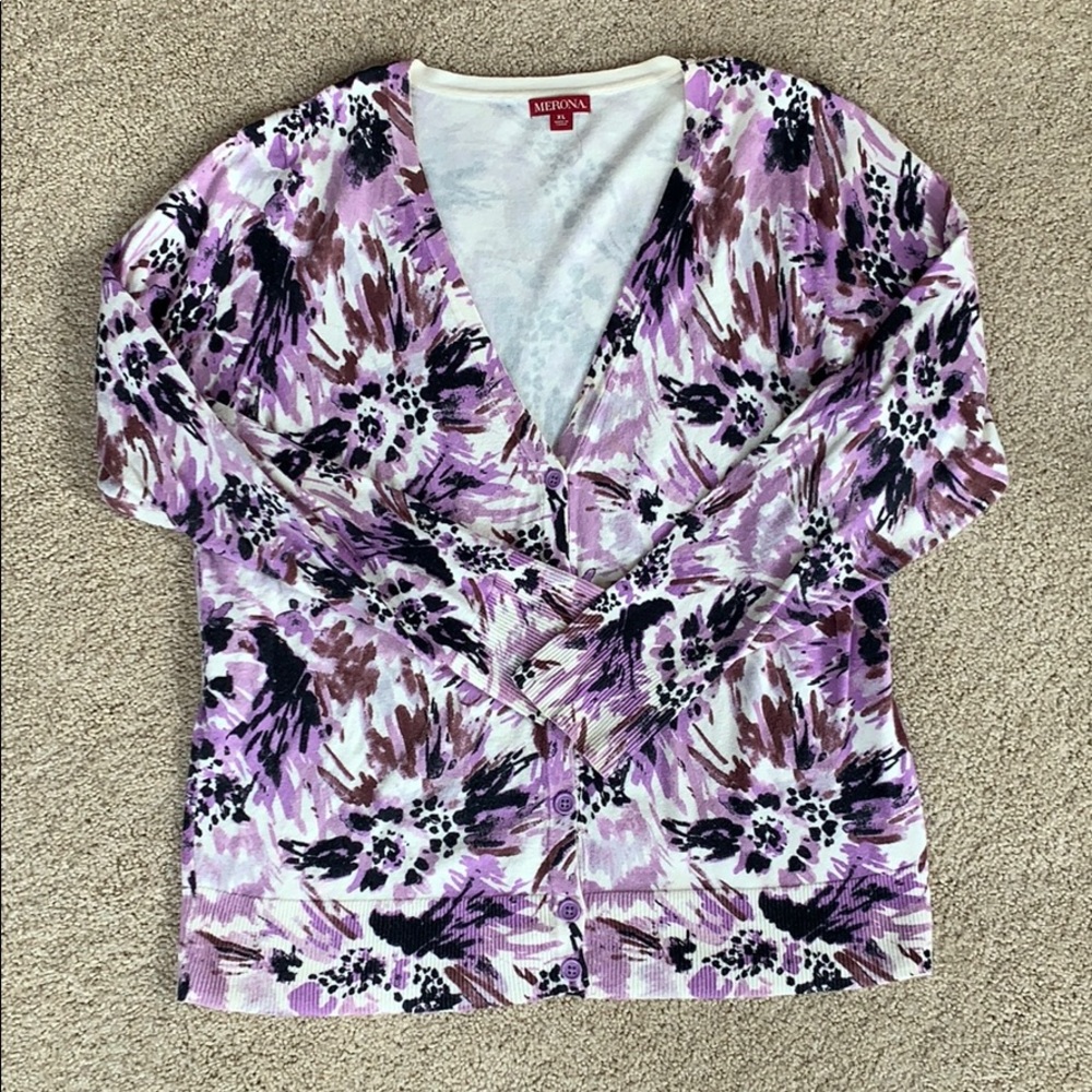 ‼️Floral cardigan